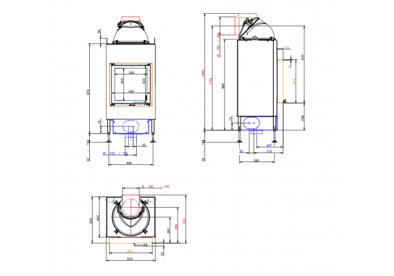 Топка Brunner BKH flat 42-42 DT