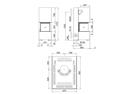 Дровяная печь Spartherm Artemis