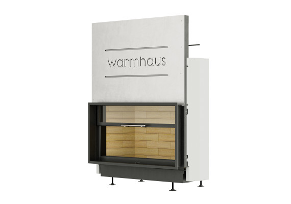 Камин Warmhaus FLAT 100/57h с шамотом 