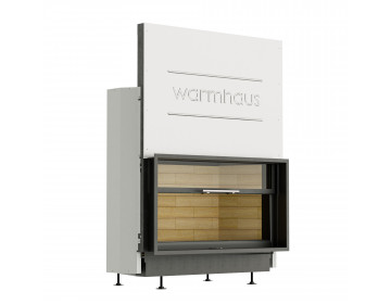 Камин Warmhaus FLAT 100/57h с шамотом 