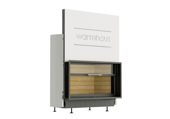 Камин Warmhaus FLAT 100/57h с шамотом 