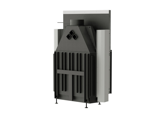 Камин Warmhaus FLAT 100/57h с 3D-панелями 