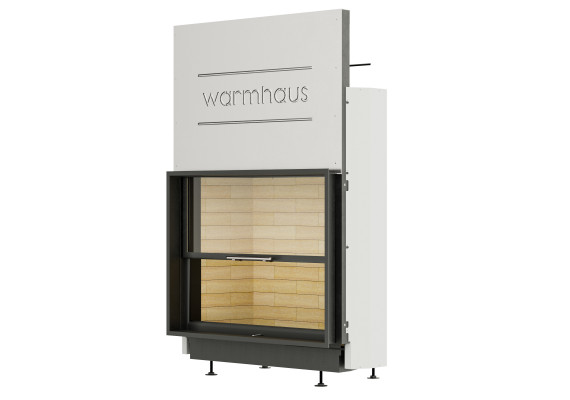 Камин Warmhaus FLAT 87/70h с шамотом 