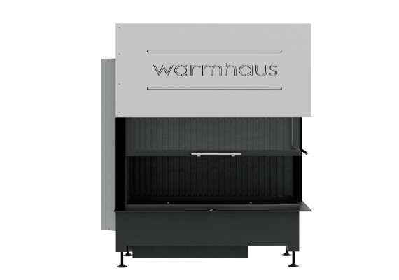 Камин Warmhaus KANT R 100/57h с 3D-панелями
