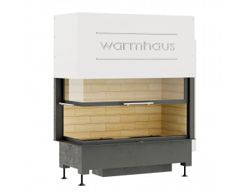 Камин Warmhaus KANT L 100/57h с шамотом 