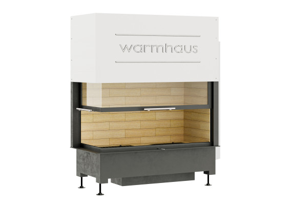 Камин Warmhaus KANT L 100/57h с шамотом 