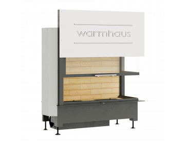 Камин Warmhaus KANT R 100/57h с шамотом 