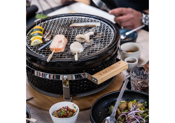 Круглый настольный гриль YAKINIKU  Shichirin 